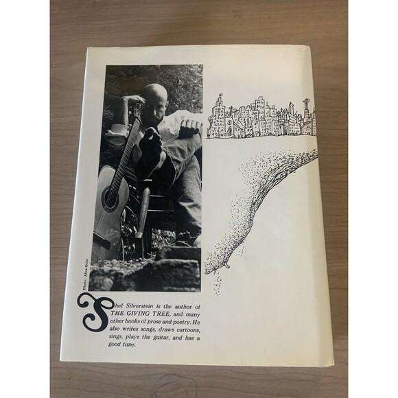 Where The Sidewalk Ends by Shel Silverstein 1974 First Edition Hardcover EUC - Picture 2 of 5